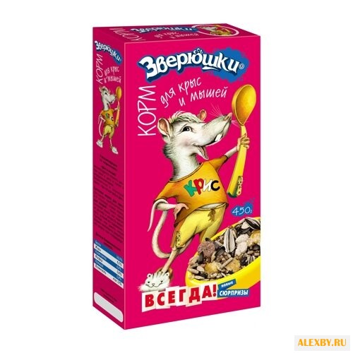 Корм для крыс и мышей Зоомир