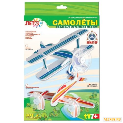 Сборная модель LORI Биплан См-003