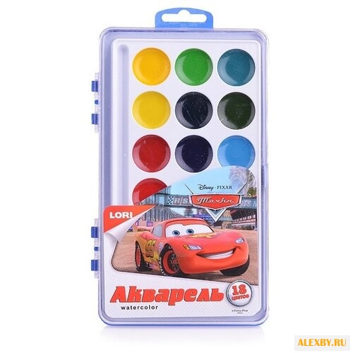 LORI Акварельные краски Тачки