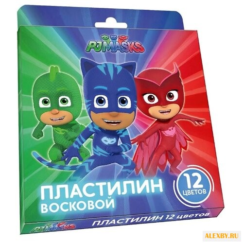 Пластилин РОСМЭН Герои в масках