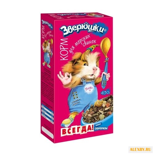 Корм для морских свинок Зоомир