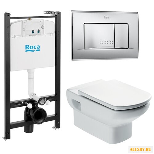 Унитаз с инсталляцией Roca Dama