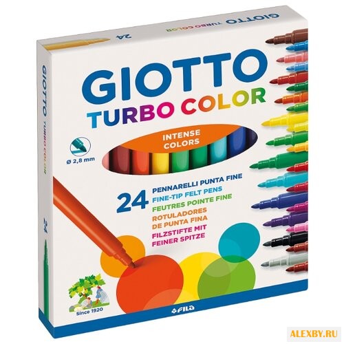 GIOTTO Фломастеры Turbo Color