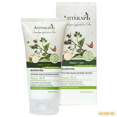 Витэкс шампунь Аптекарь Лопух +