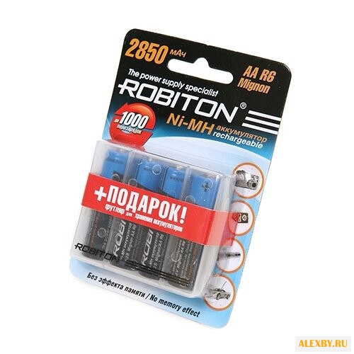Аккумулятор AA Ni-Mh 2850 мА·ч