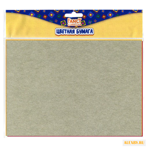 Цветная бумага бархатная