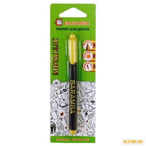 BARAMBA Маркер Metallic 1 шт.