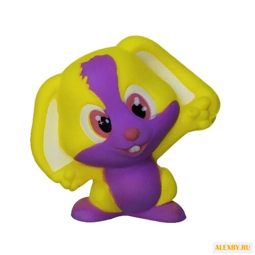Игрушка-мялка 1 TOY Зайчик Т12422