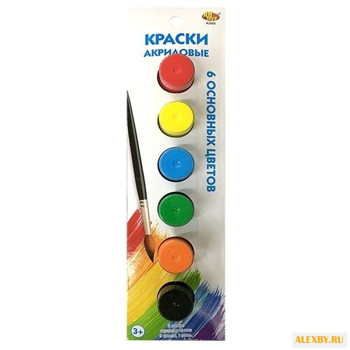 ABtoys Акриловые краски 6