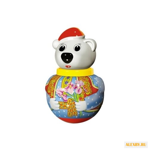 Неваляшка Стеллар Белый медведь