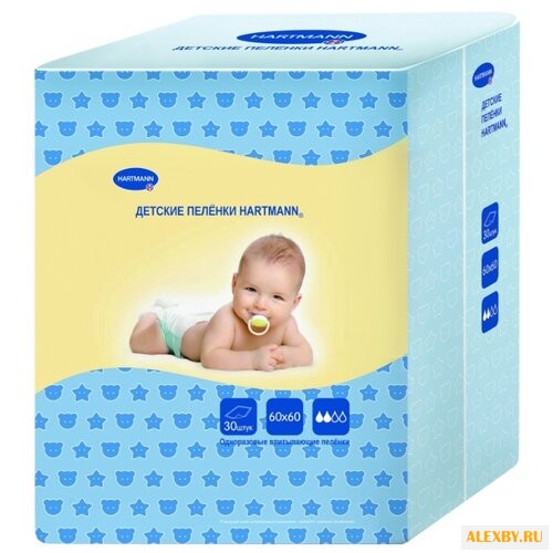 Одноразовые пеленки Hartmann