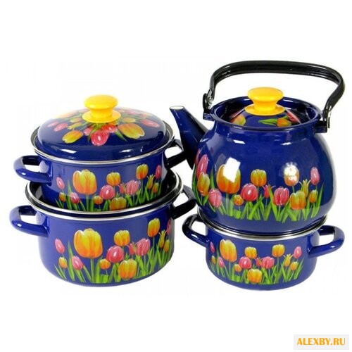 Набор посуды КМЗ Майский букет