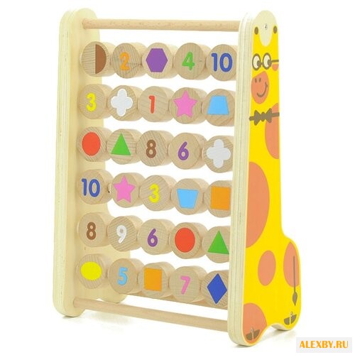 Счеты Игрушки из дерева Д171