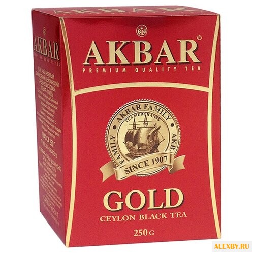 Чай черный Akbar Gold