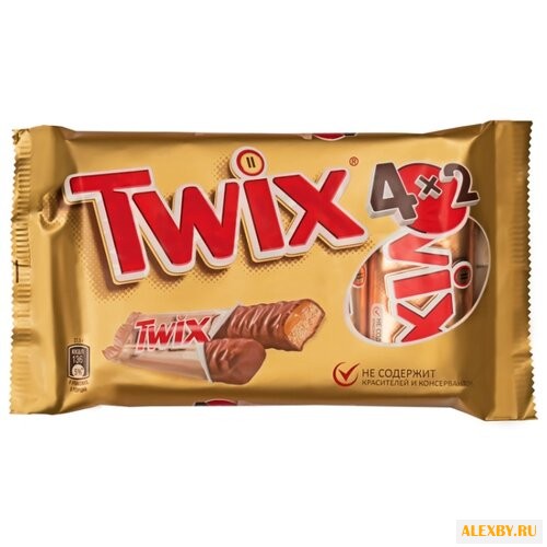 Батончик Twix с песочным