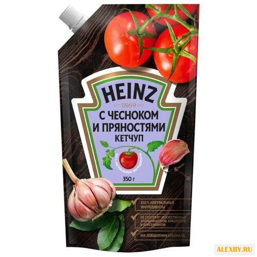 Кетчуп Heinz С чесноком и