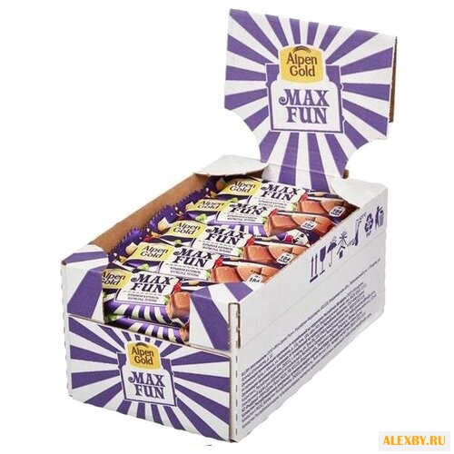 Батончик Alpen Gold Max Fun