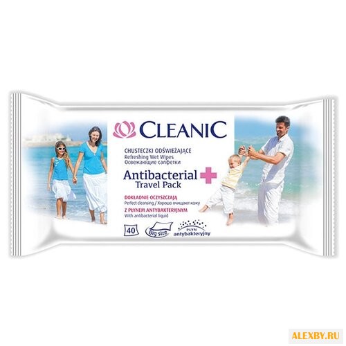 Влажные салфетки Cleanic