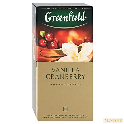 Чай черный Greenfield Vanilla