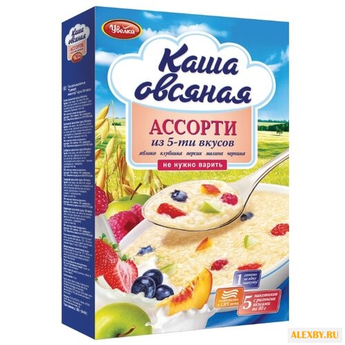 Увелка Каша овсяная быстрого