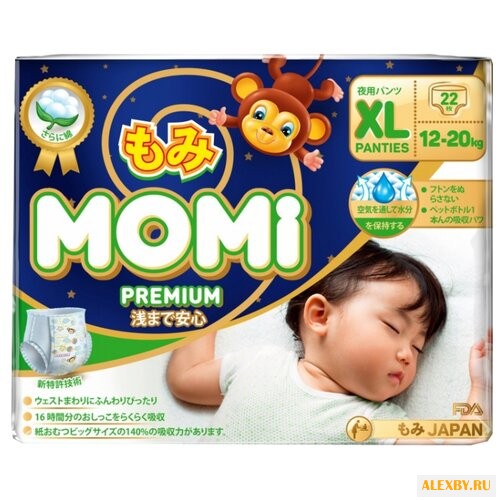 Momi трусики ночные Premium XL