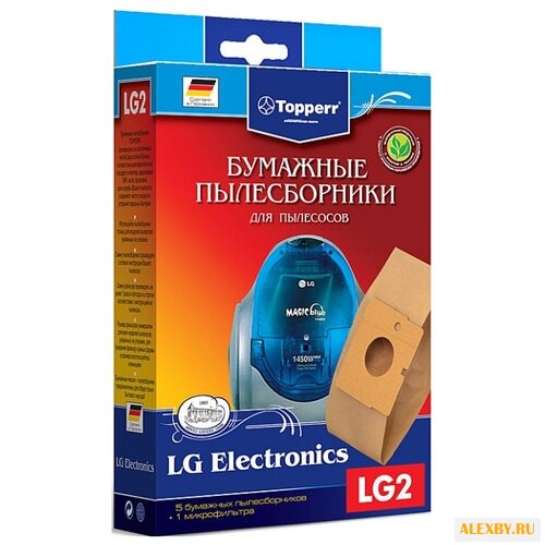 Topperr Бумажные пылесборники LG2