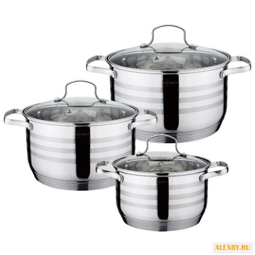 Набор кастрюль Rainstahl