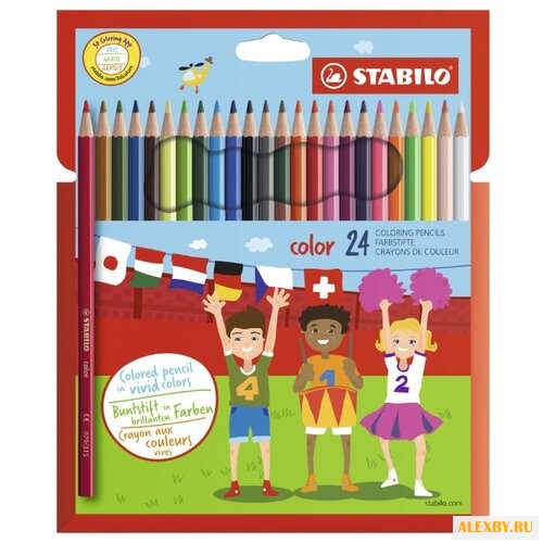 STABILO Цветные карандаши color