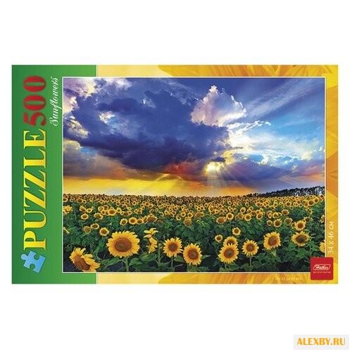 Пазл Hatber Подсолнухи