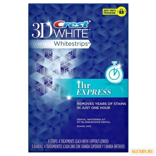 Crest отбеливающие полоски 3D