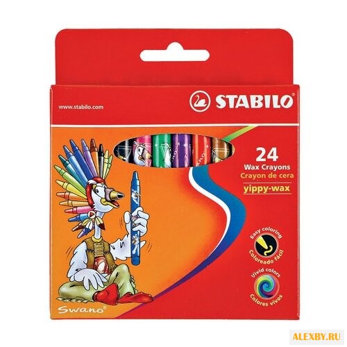 STABILO Восковые мелки