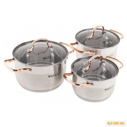 Набор кастрюль Kelli KL-4214 6