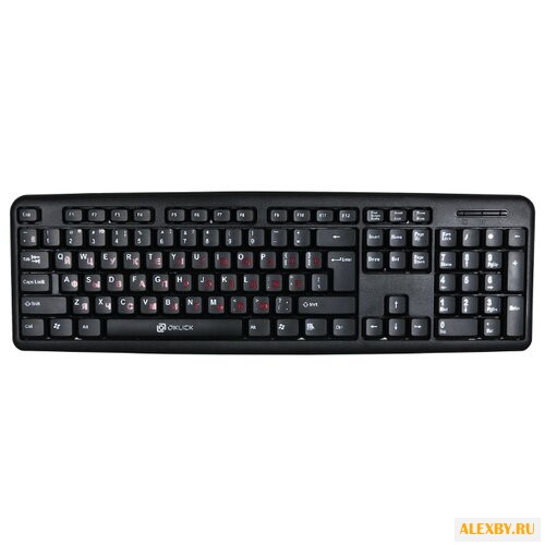 Клавиатура Oklick 90M черный USB