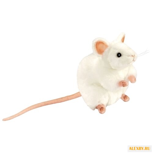 Мягкая игрушка Hansa Белая мышь