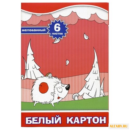 Белый картон Action! A4 6 л.