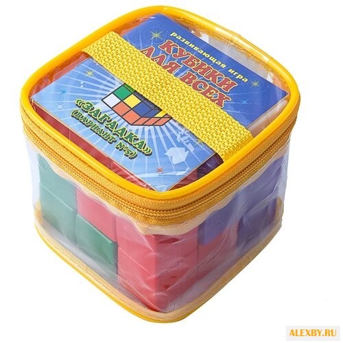 Развивающая игра Корвет Кубики.