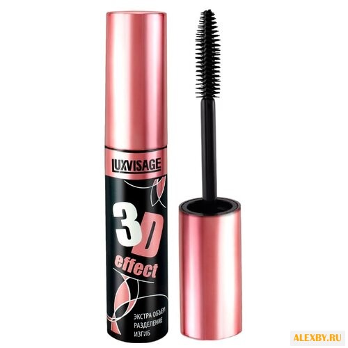 LUXVISAGE тушь для ресниц 3D