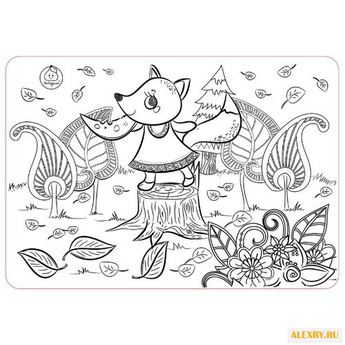 ЯиГрушка Коврик-раскраска