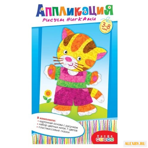 Дрофа-Медиа Рисуем нитками.