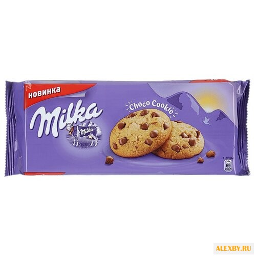 Печенье Milka choco cookies 168 г