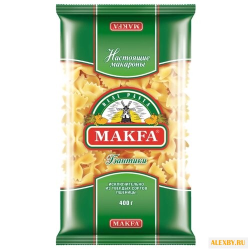 Макфа Макароны Бантики 400 г