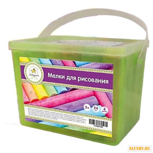 ЯиГрушка Мел цветной толстый 24