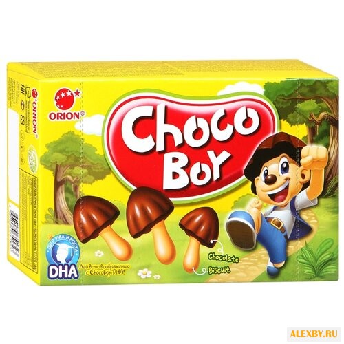 Печенье Choco Boy Грибочки 45 г