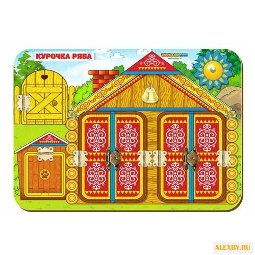 Бизиборд Woodland Курочка Ряба