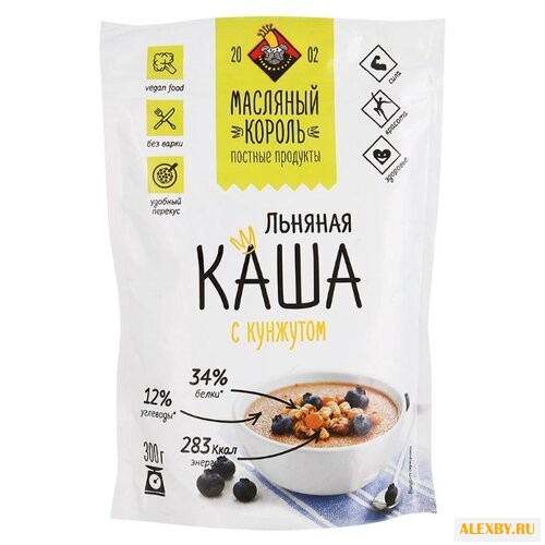 Масляный Король Каша льняная с
