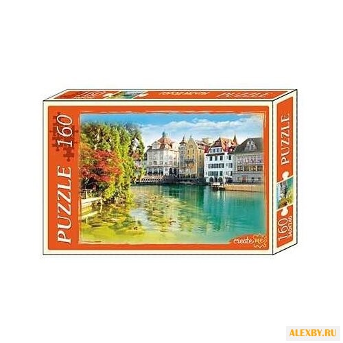 Пазл Рыжий кот Город мечты