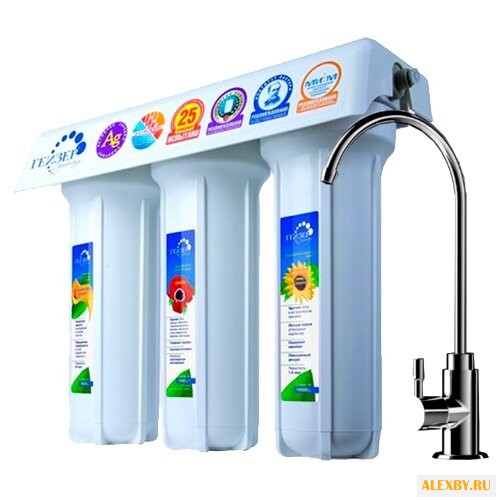 Фильтр Гейзер 3ИВЖ Люкс кран 6