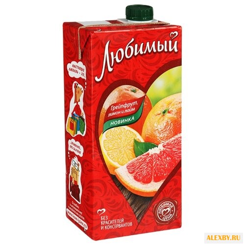 Напиток сокосодержащий Любимый