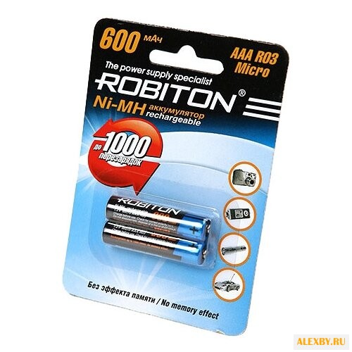 Аккумулятор AAA Ni-Mh 600 мА·ч