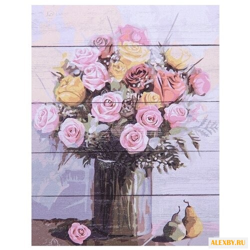 DALI Картина по номерам Букет